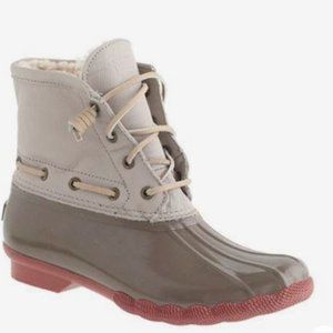 Women's Sperry Top-Sider for J.Crew Saltwater Duck Boots Size 8 Medium